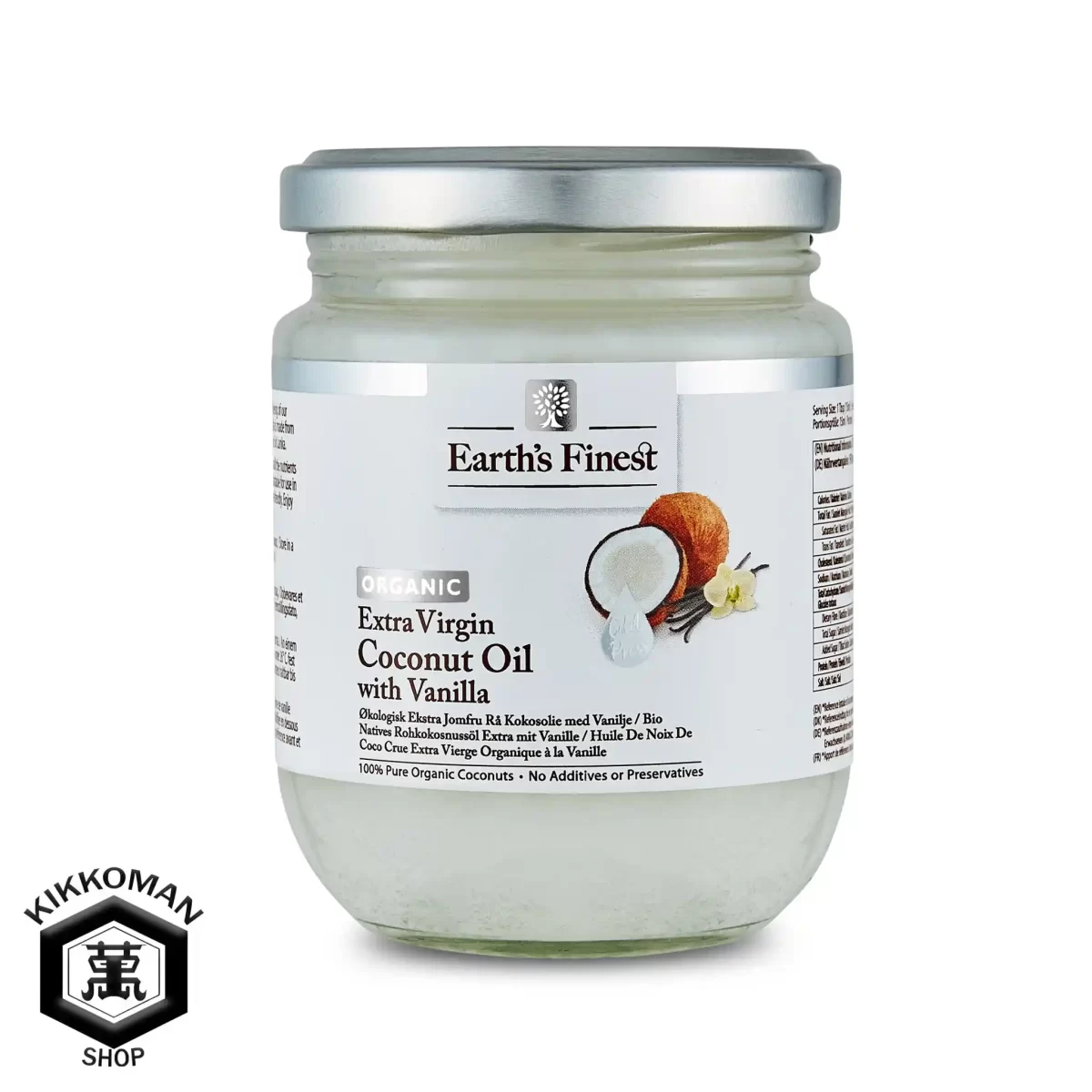 روغن نارگیل ارگانیک با وانیل