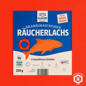 سالمون دودی نروژی | لوازم سوشی | فروشگاه Kikkoman